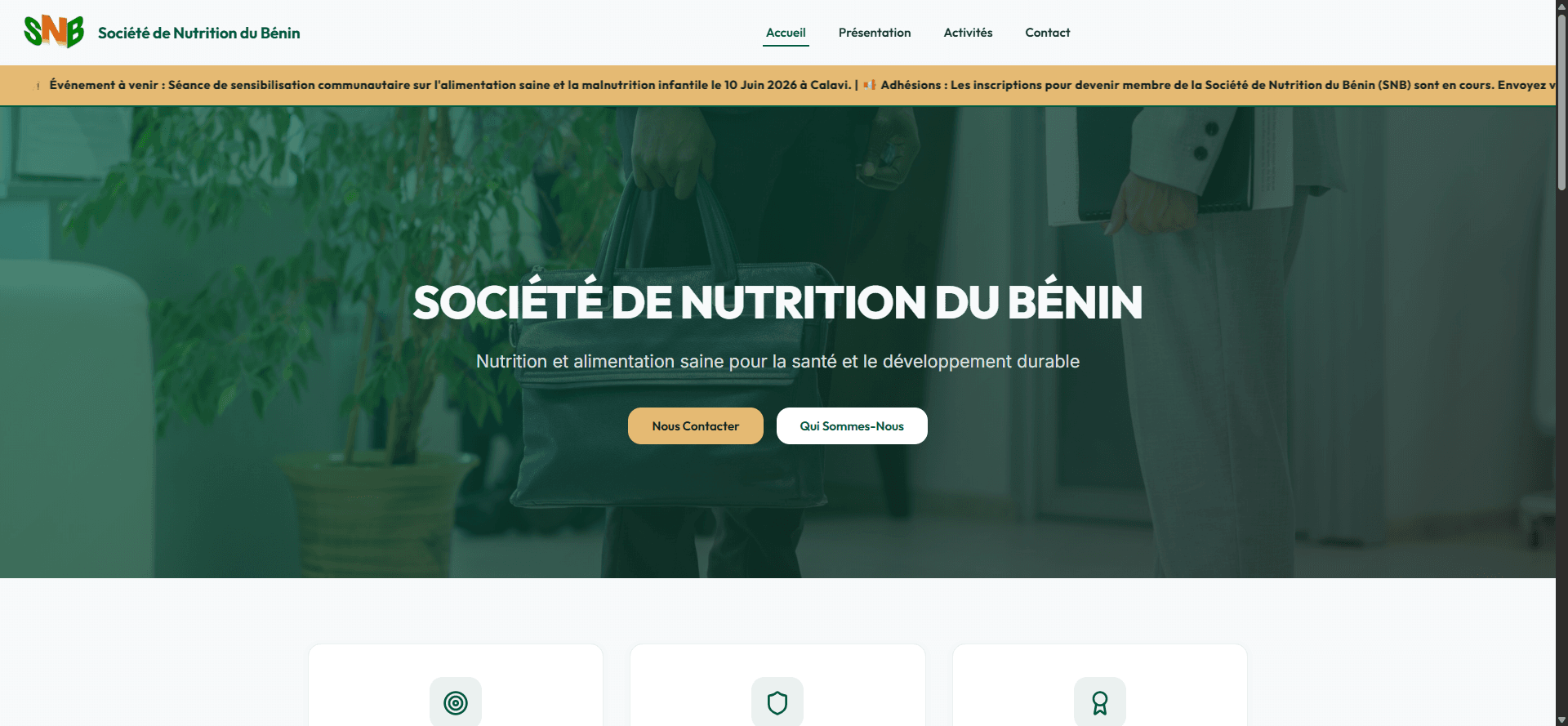 Société de Nutrition du Bénin (SNB)
