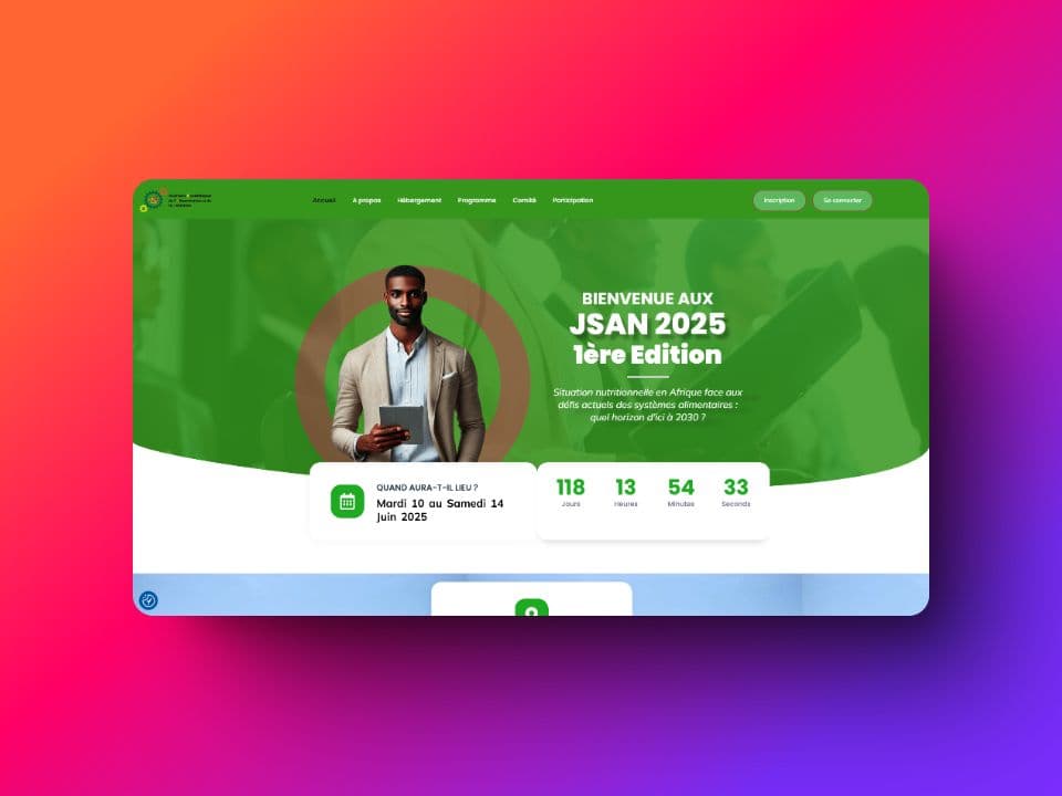JSAN — Conférence Scientifique Internationale