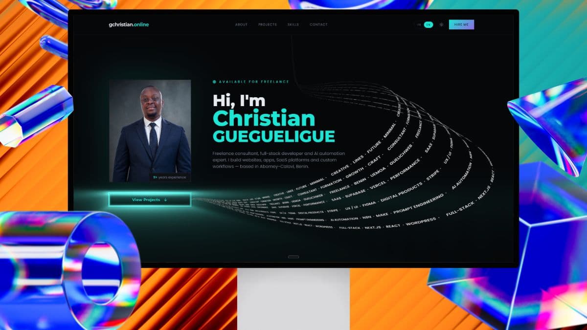 Christian Guegueligue — Full-Stack & automatisation IA